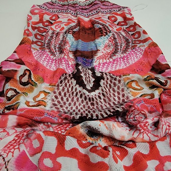 Shahida Parides Python Halter Maxi Dress - Picture 8 of 16